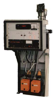 Vakuumsystem för produktion av neonrör